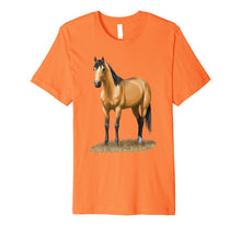 Load image into Gallery viewer, Funny shirts V-neck Tank top Hoodie sweatshirt usa uk au ca gifts for Beautiful Buckskin Dun Quarter Horse Stallion T-shirt 2092416
