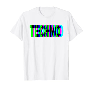 Techno DJ Raver Rave Party EDM Festival T-Shirt