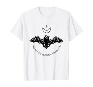 Protect Our Nocturnal Pollinators Gift For Men Women T-Shirt