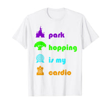 Load image into Gallery viewer, Park Hopping Is My Cardio Retro Vintage Gift T-Shirt
