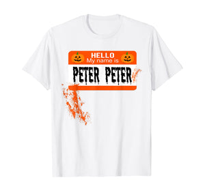 Peter Peter Pumpkin Eater Halloween Couples Costume  T-Shirt