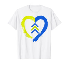 Load image into Gallery viewer, 3 Arrows Heart Love Down Syndrome Awareness TShirt308897
