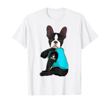 Load image into Gallery viewer, Funny Boston Terrier I Love Mom Apparel Dog Mom Gifts Womens TShirt513998
