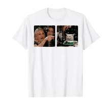 Load image into Gallery viewer, Woman Yelling At Confused Cat Table Dinner Funny Meme Gift T-Shirt
