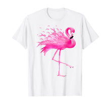 Load image into Gallery viewer, Flamingo Pink Ribbon Breast cancer Awareness Gift shirt 117805
