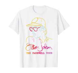 Funny shirts V-neck Tank top Hoodie sweatshirt usa uk au ca gifts for Retro Elton tshirt John Love Music Tour Legends Live Forever T-Shirt 328020
