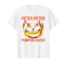 Load image into Gallery viewer, Peter Peter Pumpkin Eater Couples Halloween Costume T-Shirt
