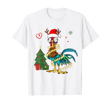 Load image into Gallery viewer, Funny shirts V-neck Tank top Hoodie sweatshirt usa uk au ca gifts for Chicken Christmas Reindeer Christmas Lights Pajama Costume T-Shirt 399599
