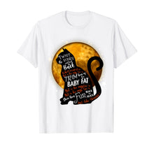 Load image into Gallery viewer, Moon Twist The Bones And Bend The Back Tshirt Black Cat T-Shirt
