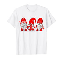 Load image into Gallery viewer, Funny shirts V-neck Tank top Hoodie sweatshirt usa uk au ca gifts for Three Gnomes In Red Costume Christmas Gift X-mas Funny T-Shirt 194333
