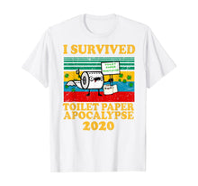 Load image into Gallery viewer, I survived the toilet paper apocalypse 2020 TShirt276993
