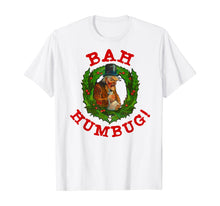 Load image into Gallery viewer, Funny shirts V-neck Tank top Hoodie sweatshirt usa uk au ca gifts for Ugly Christmas Party Scrooge Bah Humbug Christmas Wreath T-Shirt 985621
