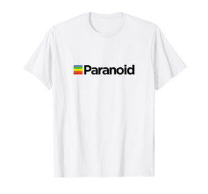 Paranoid - Aesthetic Vintage Vaporwave Fashion T Shirt