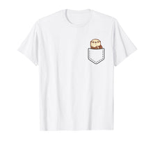 Load image into Gallery viewer, Funny shirts V-neck Tank top Hoodie sweatshirt usa uk au ca gifts for Sea Otter Pocket T-Shirt | Funny Cute Peeking Otter Tee 1594386
