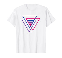 Load image into Gallery viewer, Funny shirts V-neck Tank top Hoodie sweatshirt usa uk au ca gifts for Bi Pride Triangle Shirt, BiSexual Pride Gift, Bi Flag Tee T-Shirt 697254
