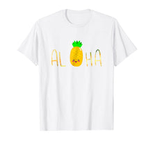 Load image into Gallery viewer, Pineapple Fruit Aloha Beaches Hawaii - Hawaiian T-Shirt
