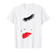 Load image into Gallery viewer, Funny shirts V-neck Tank top Hoodie sweatshirt usa uk au ca gifts for Eye Lashes In Vogue red lipstick t shirt Tops Tees Gifts 1630452

