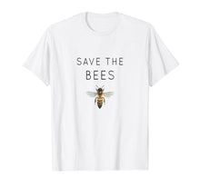Load image into Gallery viewer, Funny shirts V-neck Tank top Hoodie sweatshirt usa uk au ca gifts for Save The Bees Shirt - Animal Rights Activist Nature T-shirt 1388442
