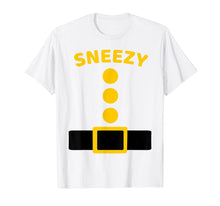 Load image into Gallery viewer, Sneezy Dwarf Costume Multicolor Shirt Funny Halloween Gifts 995285
