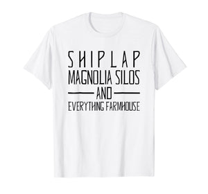 Funny shirts V-neck Tank top Hoodie sweatshirt usa uk au ca gifts for Shiplap Magnolia Silos & Everything Farmhouse T-Shirt 618348