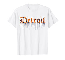 Load image into Gallery viewer, Funny shirts V-neck Tank top Hoodie sweatshirt usa uk au ca gifts for Detroit Tiger Paint Drip T-shirt, Detroit T-shirts 733410
