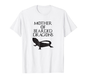Funny shirts V-neck Tank top Hoodie sweatshirt usa uk au ca gifts for Cute Unique Black Mother of Bearded Dragons T-shirt E010338 2749355