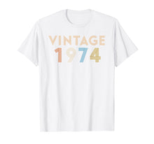 Load image into Gallery viewer, Funny shirts V-neck Tank top Hoodie sweatshirt usa uk au ca gifts for 45th Birthday Gifts - Vintage 1974 Classic T-Shirt Women Men 4047373
