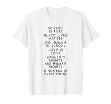 Load image into Gallery viewer, Funny shirts V-neck Tank top Hoodie sweatshirt usa uk au ca gifts for Science Is Real Black Lives Matter Shirt LGBT Shirt 763808
