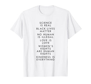 Funny shirts V-neck Tank top Hoodie sweatshirt usa uk au ca gifts for Science Is Real Black Lives Matter Shirt LGBT Shirt 763808