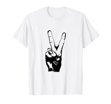 Load image into Gallery viewer, Victory Sign Peace Symbol T-Shirt For Men &amp; Women
