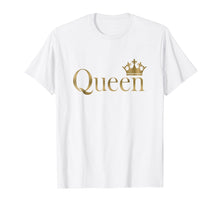 Load image into Gallery viewer, Funny shirts V-neck Tank top Hoodie sweatshirt usa uk au ca gifts for Queen Golden Crown Birthday T-Shirt 2049873
