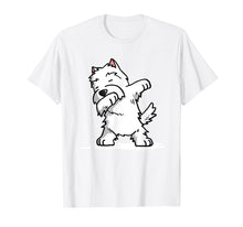 Load image into Gallery viewer, Funny shirts V-neck Tank top Hoodie sweatshirt usa uk au ca gifts for Dabbing Westie Funny West Highland White Terrier T-Shirt 860507
