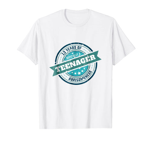 Funny shirts V-neck Tank top Hoodie sweatshirt usa uk au ca gifts for 13th Birthday Official Teenager Gift Shirt for Girls & Boys 3853325