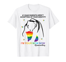 Load image into Gallery viewer, Free Mom Hugs LGBT Pride T-shirt Gifts Mama Bear LGBT Shirt 61954

