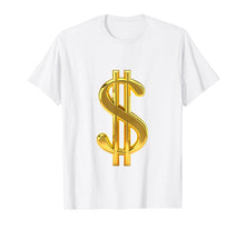 Load image into Gallery viewer, Funny shirts V-neck Tank top Hoodie sweatshirt usa uk au ca gifts for Metallic Gold Money Sign Dollar Bills Moolah T- Shirt 567636
