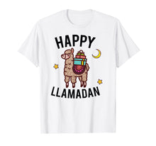 Load image into Gallery viewer, Funny shirts V-neck Tank top Hoodie sweatshirt usa uk au ca gifts for Happy Llamadan Funny Ramadan Ramadan Kareem Tee Llama Fans 1353745
