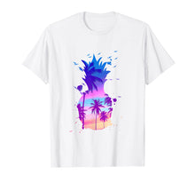 Load image into Gallery viewer, Funny shirts V-neck Tank top Hoodie sweatshirt usa uk au ca gifts for Men's Women's T Shirt Palm Tree Colour Pineapple 221157
