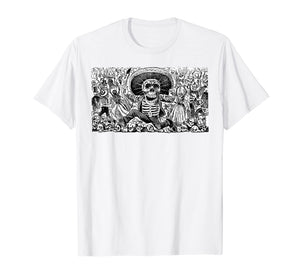 Funny shirts V-neck Tank top Hoodie sweatshirt usa uk au ca gifts for Skeleton Sombrero Mexico Day Of The Dead Dia De Los Muertos  T-Shirt 173983
