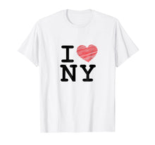 Load image into Gallery viewer, Funny shirts V-neck Tank top Hoodie sweatshirt usa uk au ca gifts for I love Newyork, T-shirt, Sleeveless, NY, Heart 546854
