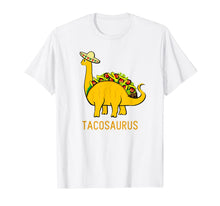 Load image into Gallery viewer, Tacosaurus Shirt Funny Taco Dinosaur Gift T-Shirt 102478
