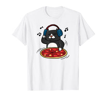 Load image into Gallery viewer, Funny shirts V-neck Tank top Hoodie sweatshirt usa uk au ca gifts for Cute Cat T-shirt, Funny Pizza Kitty, DJ Cat by Zany Brainy 2756961
