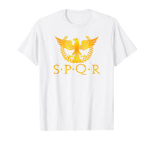Load image into Gallery viewer, Funny shirts V-neck Tank top Hoodie sweatshirt usa uk au ca gifts for SPQR T-shirt Senatus Populusque Romanus 231562
