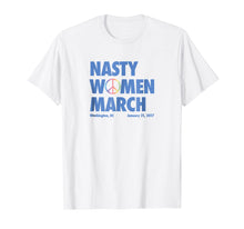 Load image into Gallery viewer, Funny shirts V-neck Tank top Hoodie sweatshirt usa uk au ca gifts for Nasty Women March On Washington, DC 2017 Peace Rally T-Shirt 1846907
