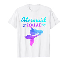 Load image into Gallery viewer, Funny shirts V-neck Tank top Hoodie sweatshirt usa uk au ca gifts for Mermaid Squad for Men &amp; Women Mermaid Birthday Party Shirts 3546177
