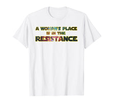 Load image into Gallery viewer, Funny shirts V-neck Tank top Hoodie sweatshirt usa uk au ca gifts for A Woman's Place Is In The Resistance Shirt 1924470
