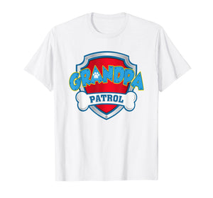 Mens Funny Grandpa Patrol T-Shirt - Dog Mom T-Shirt T-Shirt