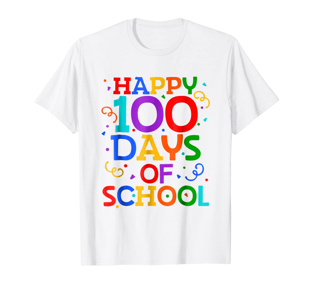 Funny shirts V-neck Tank top Hoodie sweatshirt usa uk au ca gifts for Happy 100 Days of School - 100th Day of School Shirt 1559685
