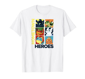 Funny shirts V-neck Tank top Hoodie sweatshirt usa uk au ca gifts for How to Train Your Dragon 3 Hidden World Dragon Heroes T-Shirt 1375572