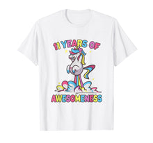 Load image into Gallery viewer, Funny shirts V-neck Tank top Hoodie sweatshirt usa uk au ca gifts for 11th Birthday Girl Unicorn Shirt Gifts Age 11 Niece Daughter 449114
