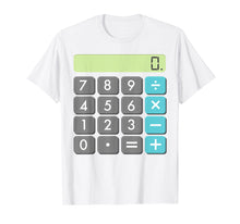Load image into Gallery viewer, Funny shirts V-neck Tank top Hoodie sweatshirt usa uk au ca gifts for Calculator Halloween Costume Shirt Math Geek Scary Cool Gift 4079650
